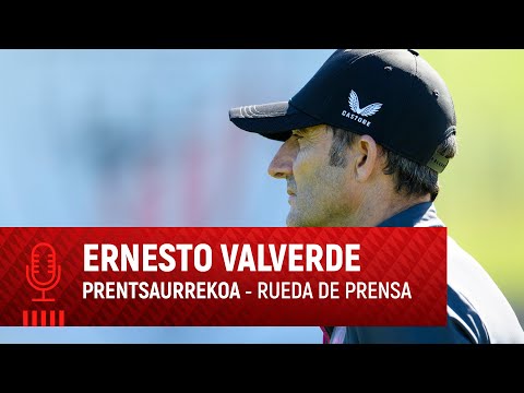 🎙️ Ernesto Valverde | pre Athletic Club-Getafe CF I 7. J LaLiga 2023-24