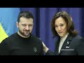 Kamala Harris and Volodymyr Zelensky make case for additional US military aid  - 02:15 min - News - Video