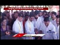 Sridhar Babu Laid Foundation Stone For The Anjaneyaswamy Statue | Ibrahimpatnam | V6 News  - 01:25 min - News - Video