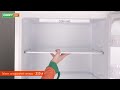 Indesit BIAA 13 -  холодильник большой вместительности - Видеодемонстрация от Comfy