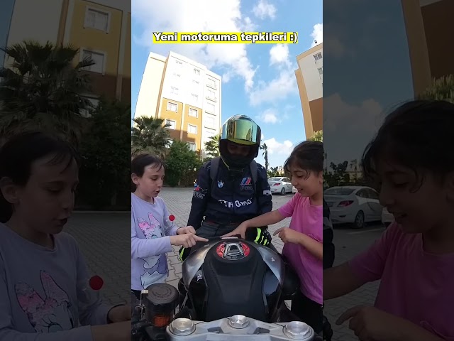 yeni motoruma tepkileri çok iyi :)