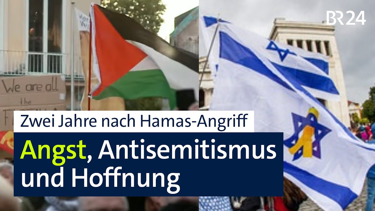 Zwei Jahre nach Hamas-Angriff: Angst, Antisemitismus und Hoffnung | Kontrovers | BR24