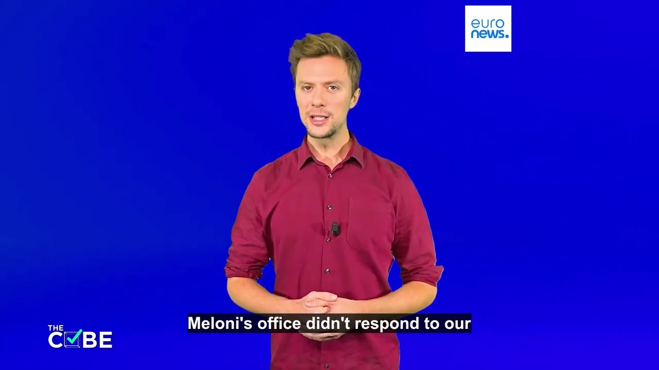 Meloni accused of flouting EU trade rules after Trump shares fake video