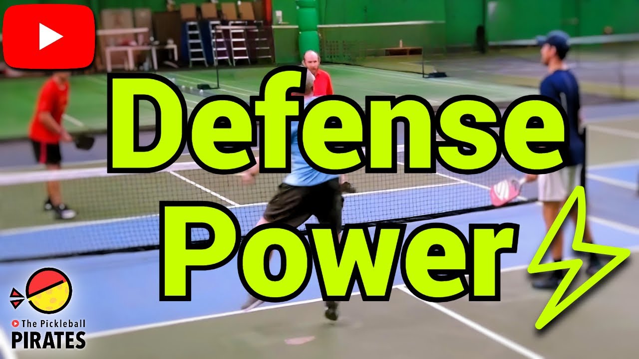 Defense Power in 4.5+ Pickleball Men's Doubles