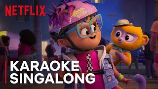 "Running Out of Time" Karaoke Sing Along | Vivo | Netflix After School