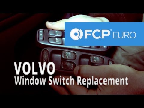 VOLVO S70 - Power Window Switch Replacement