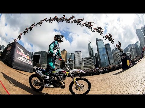 High Flying FMX Tricks in Hong Kong - Red Bull X-Fighters Jam 2015 