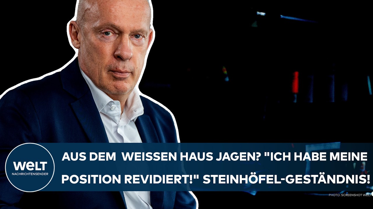 DONALD TRUMP: "Ich finde das schlimm!" Steinhöfel legt den Finger in die Wunde!