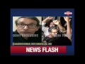 VISUALS: JNU VC speaks to media through video
