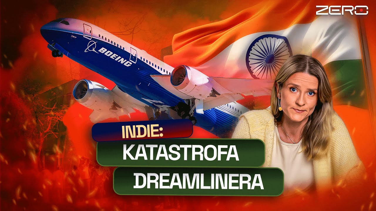 PONAD 200 OFIAR KATASTROFY LOTNICZEJ W INDIACH. TO PIERWSZA KATASTROFA Z UDZIAŁEM DREAMLINERA