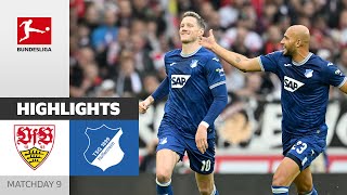 VfB Stuttgart — TSG Hoffenheim 2-3 | Highlights | Matchday 9 – Bundesliga 2023/24