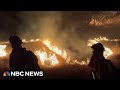 High winds and heat fuel dangerous West Coast wildfires