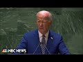 Biden pledges to strongly support Ukraine at U.N. General Assembly