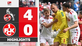 CHAMPIONS! Effzeh promoted again!  | 1. FC KÖLN — KAISERSLAUTERN | HL | MD 34 — Bundesliga 2 2024/25