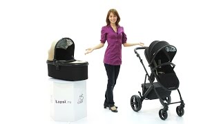 Обзор коляски Коляска 2 в 1 Tutti Bambini Riviera Видеоинструкции.
