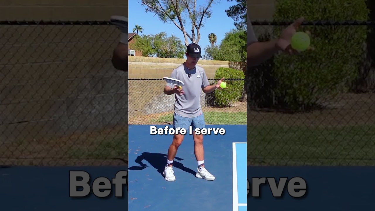 Developing Good SERVE Habits