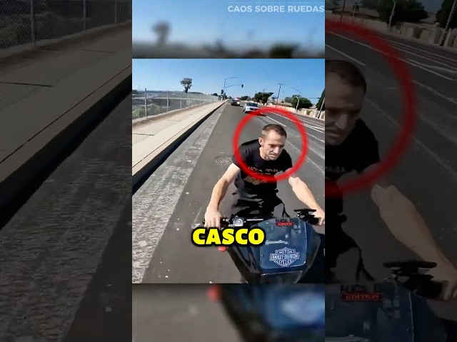 Este Hombre Salió a Probar su Moto y Terminó Detenido 😂