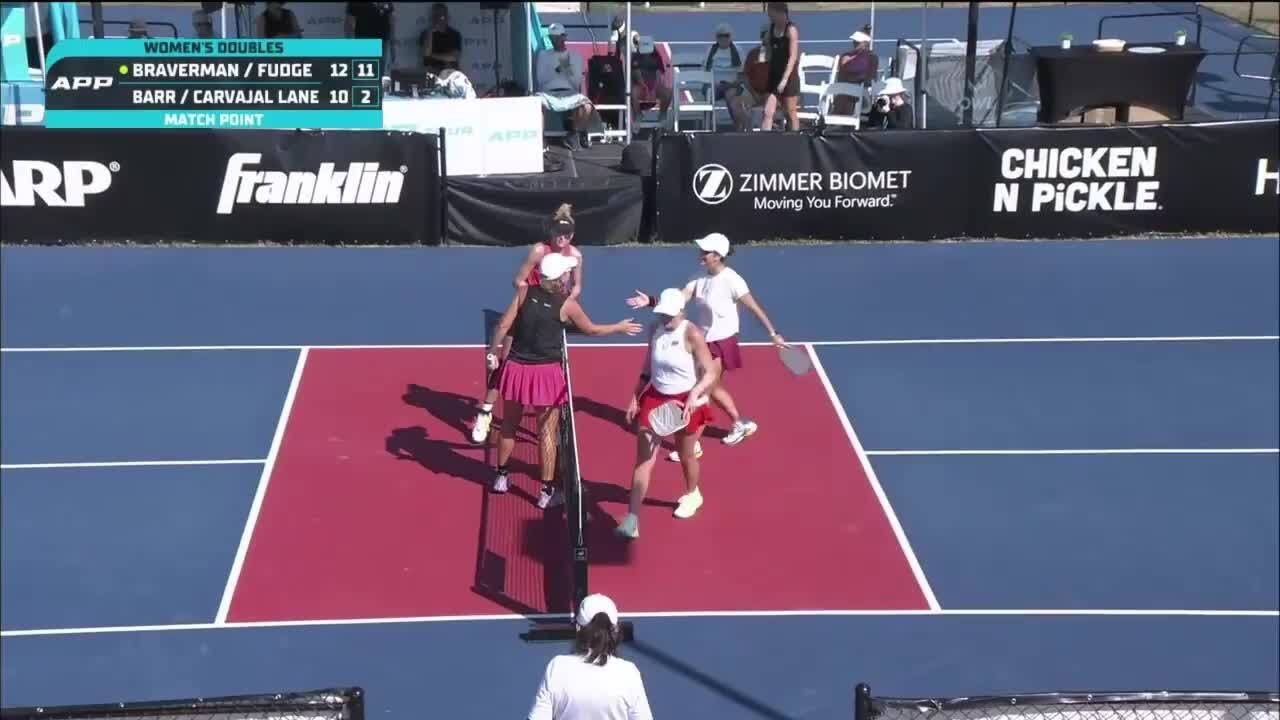 Fudge/Braverman vs. Barr/Carvajal Lane | Match Point | APP Dallas Open