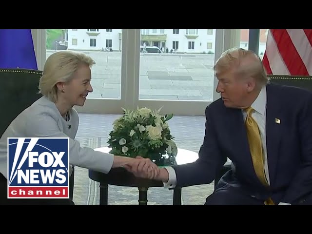 BREAKING: Trump reaches MAJOR trade deal with EU