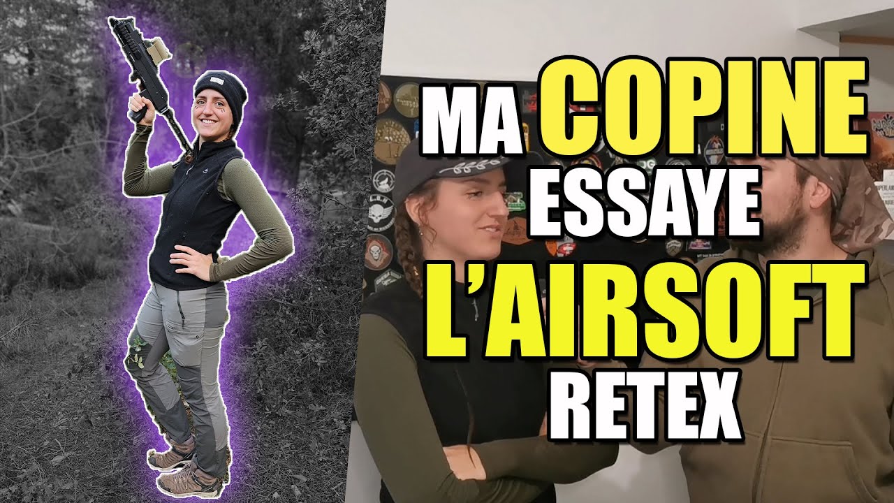 MA COPINE ESSAYE L'AIRSOFT / Avis et retex