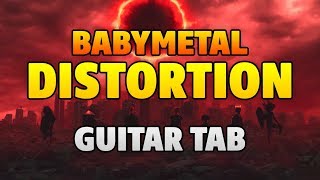 BbayMetal - Distortion (Guitar Cover with TAB (Fingerstyle Guitar for New Song)
