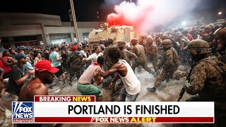 “SANCTUARY MOB” SEIZES Portland Jail… Mayor FREAKS as Trump Unleashes “NO MERCY” MARINES