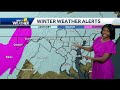 Dalencias new snow timeline for Maryland  - 02:41 min - News - Video