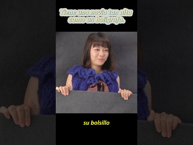Tiene una novia tan alta como un bolígrafo.   #shorts #viralvideo
