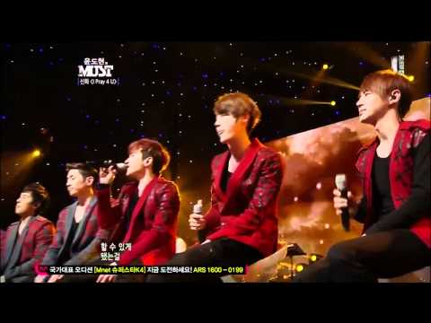 120505 MUST Shinhwa - Perfect Man & I Pray for U