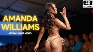 Check Out Latest Video: Amanda Williams Swimwear in Slow Motion (Miami Swim Week 2022) | Model Video