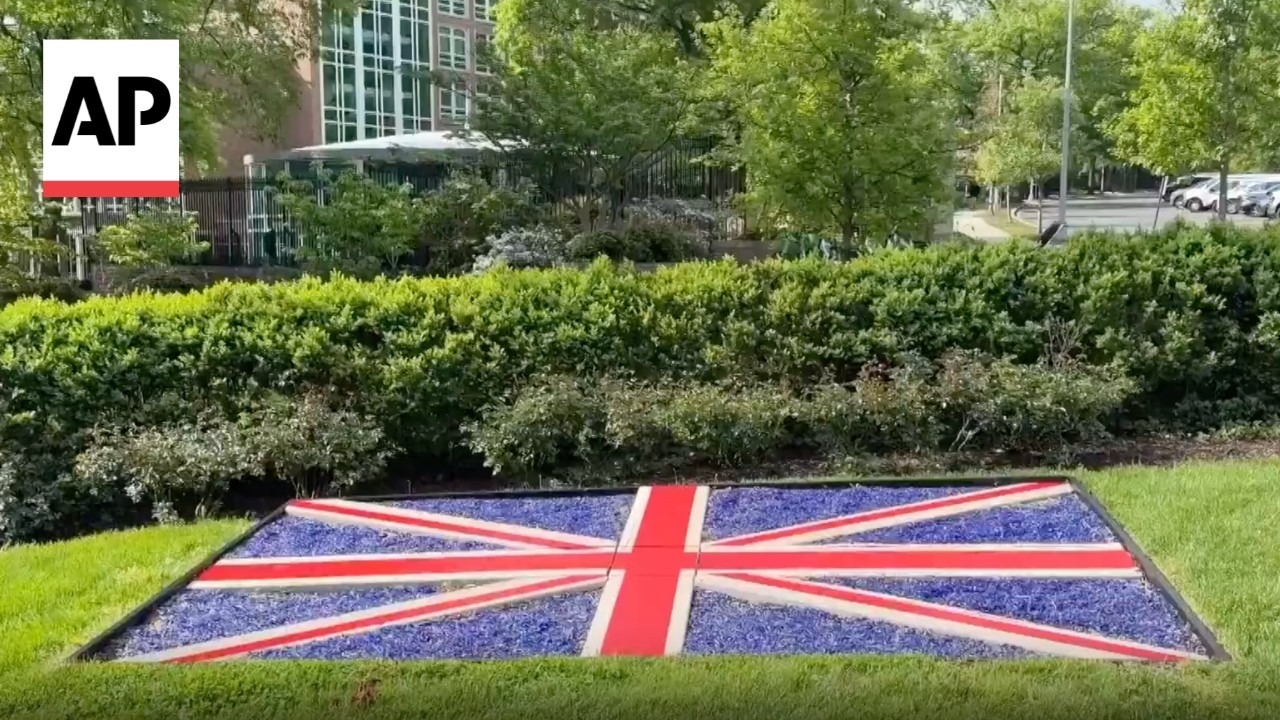 See inside the British Embassy’s royal gardens in DC ahead of King Charles visit