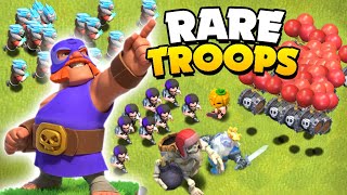 Footage of EVERY Limited Edition Troop for Clash of Clans!