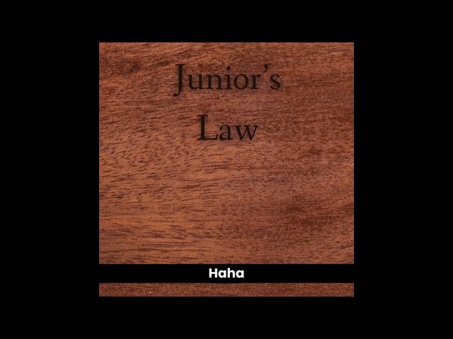JUNIOR'S LAW (Lyric Video)