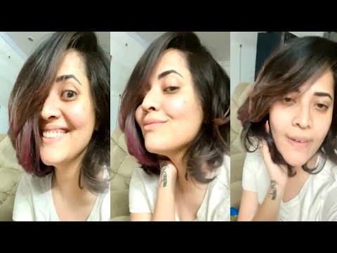 Jabardasth Anasuya shares her new hairstyle with followers