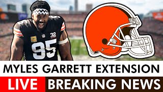 🚨 BREAKING NEWS: Myles Garrett Signs MASSIVE Contract Extension With Cleveland Browns | News