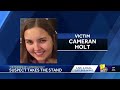 Defendant testifies in trial over Cameran Holts death  - 02:49 min - News - Video