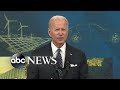 Biden again blames Putin for global gas price increase l ABCNL