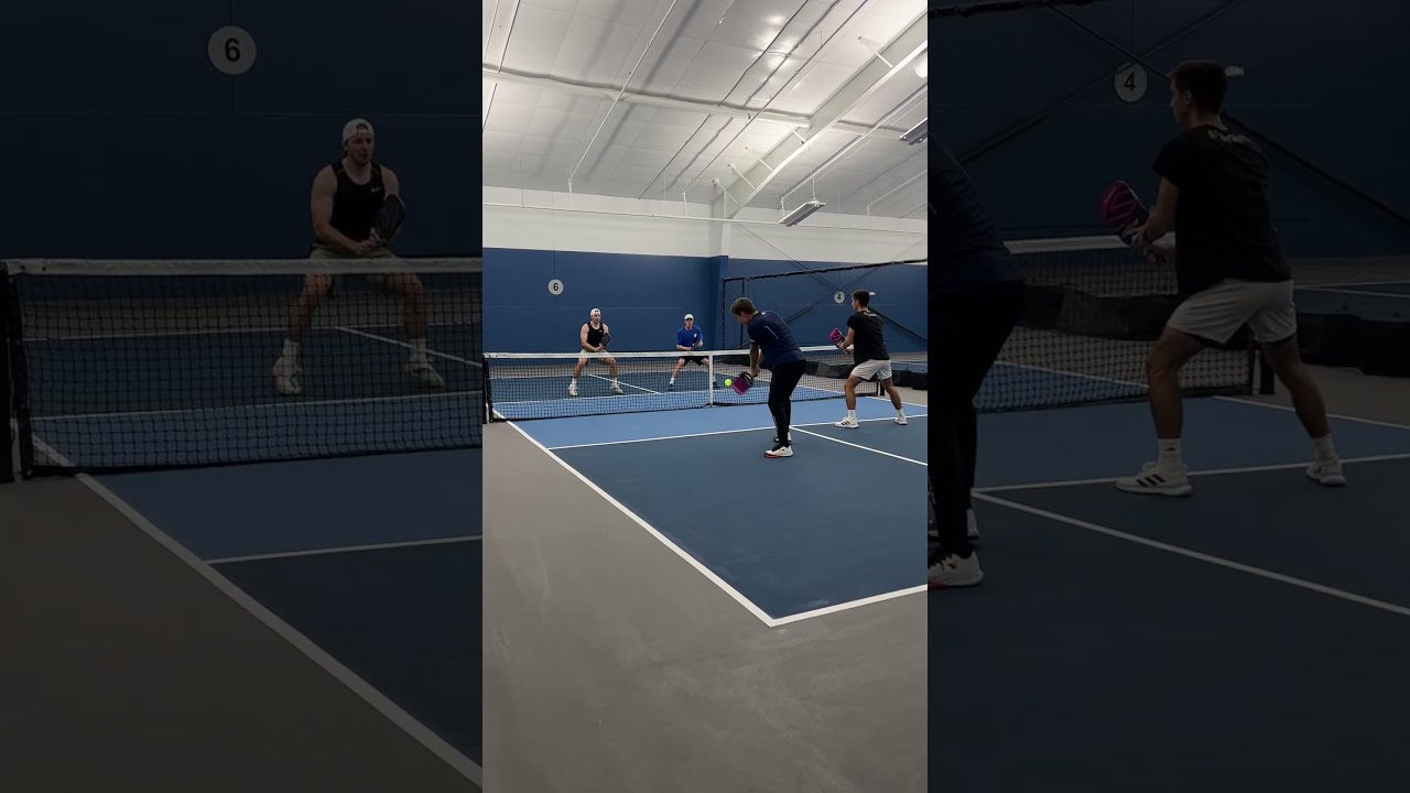 that hurts - Collin Shick #pickleballrocks #tennis #pickleball #pickleballtournament