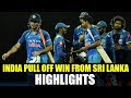 India vs Sri Lanka 2nd ODI : India beat Sri Lanka by 3 wickets