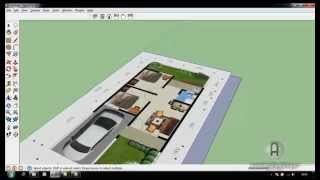 membuat rumah dengan autocad pdf denah tutorial by Cara JPG Membuat 3D Gambar Dengan 8 Import Up Sketch Denah