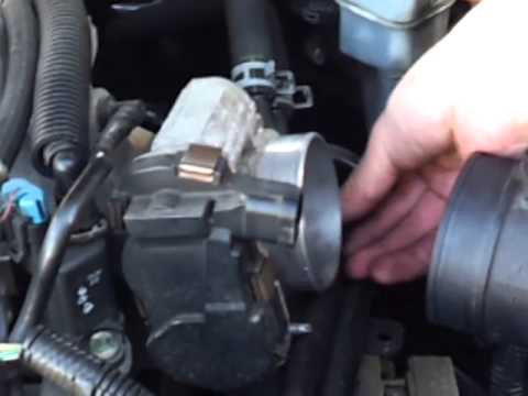 Thorough Throttle Body Cleaning -ex: Chevy Impala - YouTube 3 6 liter gm engine diagram 