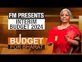 FM Budget Speech Live: Finance Minister Nirmala Sitharaman Presents Interim Budget In Parliament