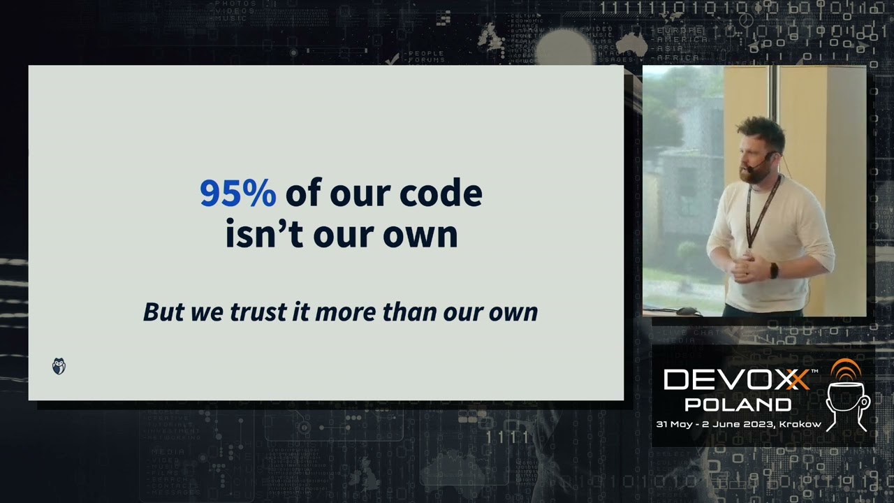 The anatomy of supply chain attacks - applicable  lessons • Mackenie Jackson • Devoxx Poland 2023