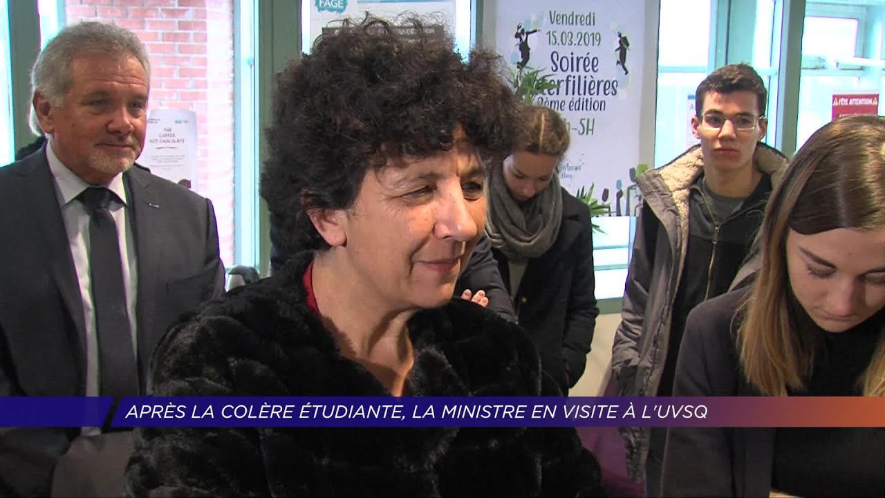 Yvelines | Après la colère étudiante, la Ministre en visite à l’UVSQ