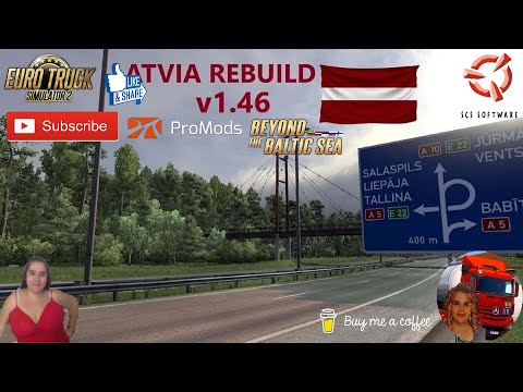 Latvia Rebuild - Promods Addon v1.47