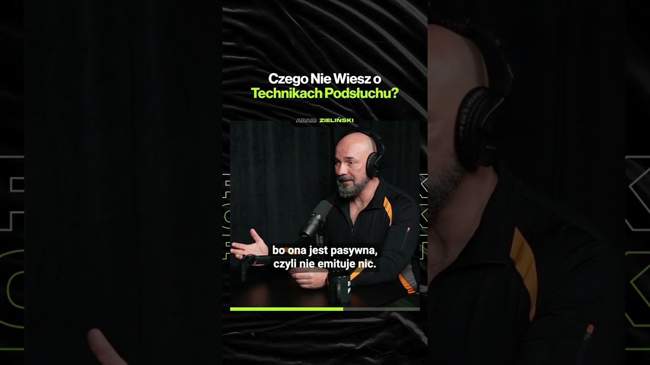 Czego Nie Wiesz o Technikach Podsłuchu? – ft. Adam Zieliński