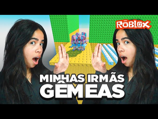 SLAP TOWER COM MINHAS IRMÃS NO ROBLOX