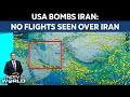 Trump Bombs Iran: No Flights Seen Over Iran & Israel