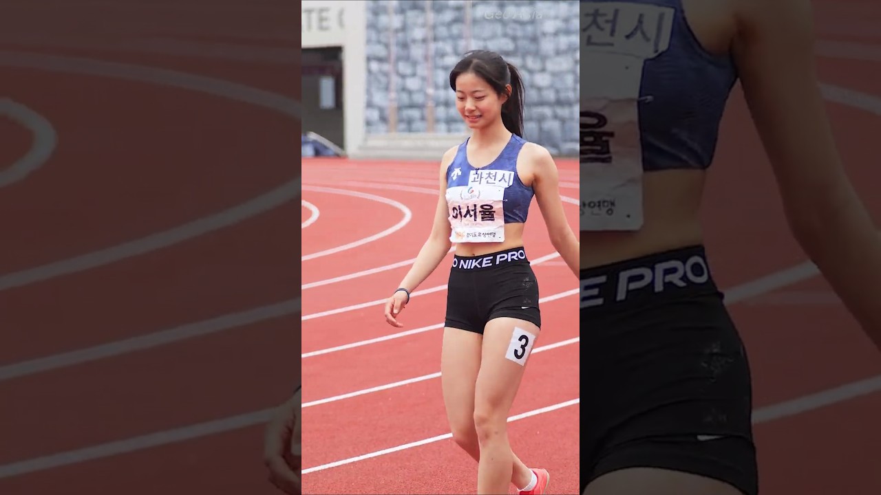 아이돌 같은 여고 육상 스프린터! 이서율 #athletics #이서율 #여자육상 #trackandfield #sportstar #shorts