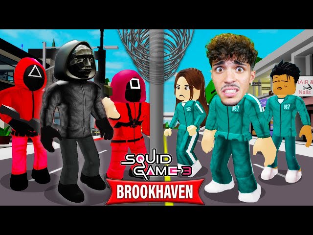UN MURO DIVIDE LE GUARDIE DAI GIOCATORI di SQUID GAME 3 su BROOKHAVEN ROBLOX!!